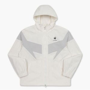 르꼬끄 자켓 TQT QP323FJK81-IVY 풋볼 컬러블록 매쉬 자켓 / IVORY