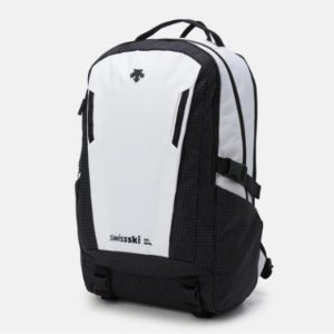 데상트 백팩 TQT SP323SBP70-WHT SWISS SKI 로고 백팩 (26L) / WHITE