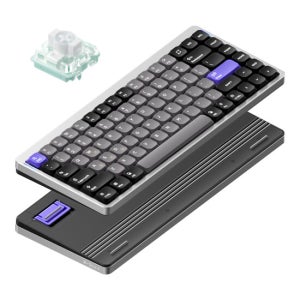 누피 Nuphy Air75 He 자석축 기계식키보드 래피드 트리거 게이밍 스페이스 실버, 자석축(제이드)