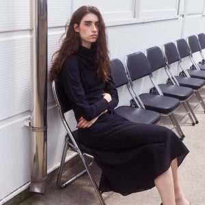 [메종마레] Bella See-through Dress, Black