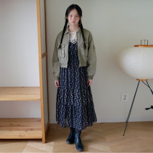 [써스데이 아일랜드] 모티브 레이스 원피스_T256MOP167W