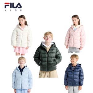 [롯데백화점] 휠라 키즈 경량 후드 구스 다운/FK2DJH4101X LE1220189306