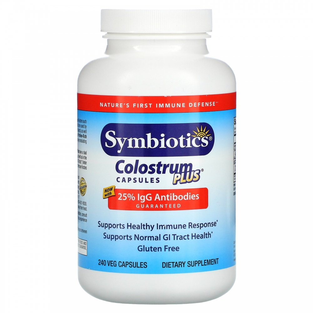 Symbiotics <b>심바이오틱스</b> 콜로스트럼 플러스 베지 캡슐 240정