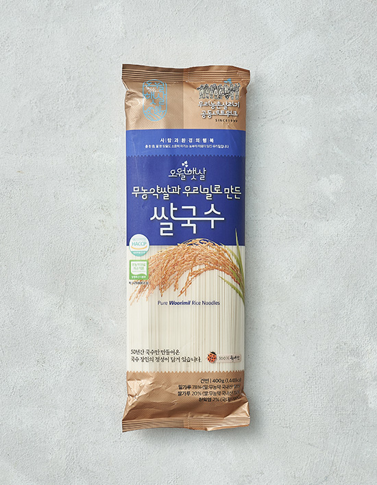 오월햇살 무농약쌀과 우리밀로 만든 쌀국수 제품 이미지