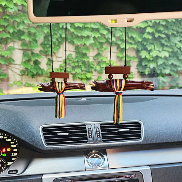 밈뚝 옻칠 북어