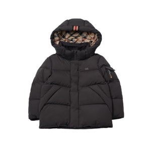 [닥스리틀] [보리보리] 25FW 숏 덕 다운 점퍼 블랙 DVW25JN32M_BK F66YXX00097