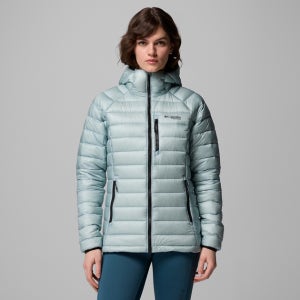 컬럼비아 여성 아틱 크레스트 경량 후드 구스 다운자켓 C64WR6910461