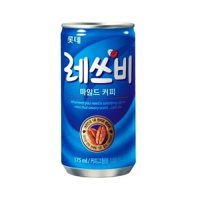 롯데칠성음료 레쓰비 마일드 커피 175ml