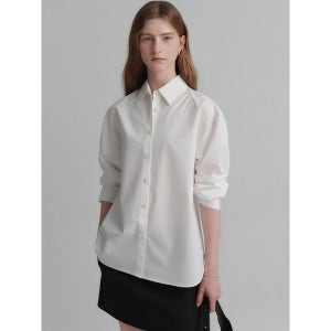 [룩캐스트] 벨라 오버사이즈 셔츠_화이트 / BELLA OVERSIZED SHIRT_WHITE