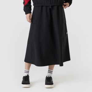 [엄브로] HBL 로얄 컬리지 우먼스 플레어 스커트 블랙(UQ322CSK92)