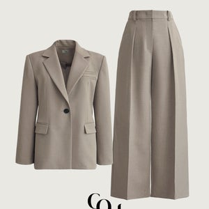 [PREMIUM_MADE] 레논 수트 셋업 (2col),레논수트셋업,수트셋업,셋업,자켓,팬츠,슬랙스,아우터,가을자켓,프리오더,가을팬츠,가을슬랙스,긴팔자켓,수트,원버튼자켓,와이드슬랙