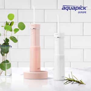 아쿠아픽 AQ-208 휴대용 무선 구강세정기 물치실 여행용