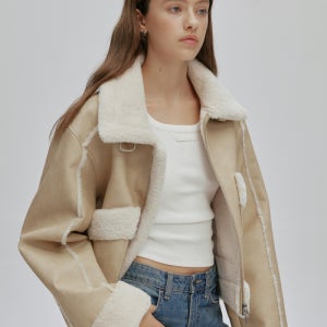 [애프터아워즈] MUSTANG JACKET V2 (BEIGE) R4AHJ78L