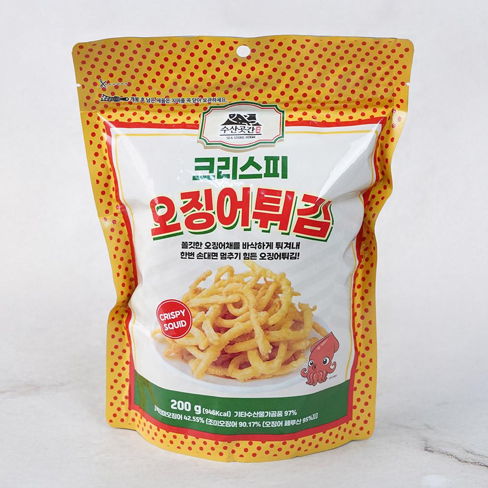 수산곳간 오징어튀김 성분 분석
