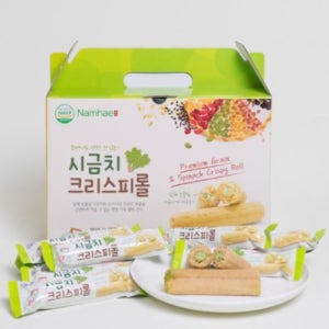 [남해마늘연구소]시금치크리스피롤450g