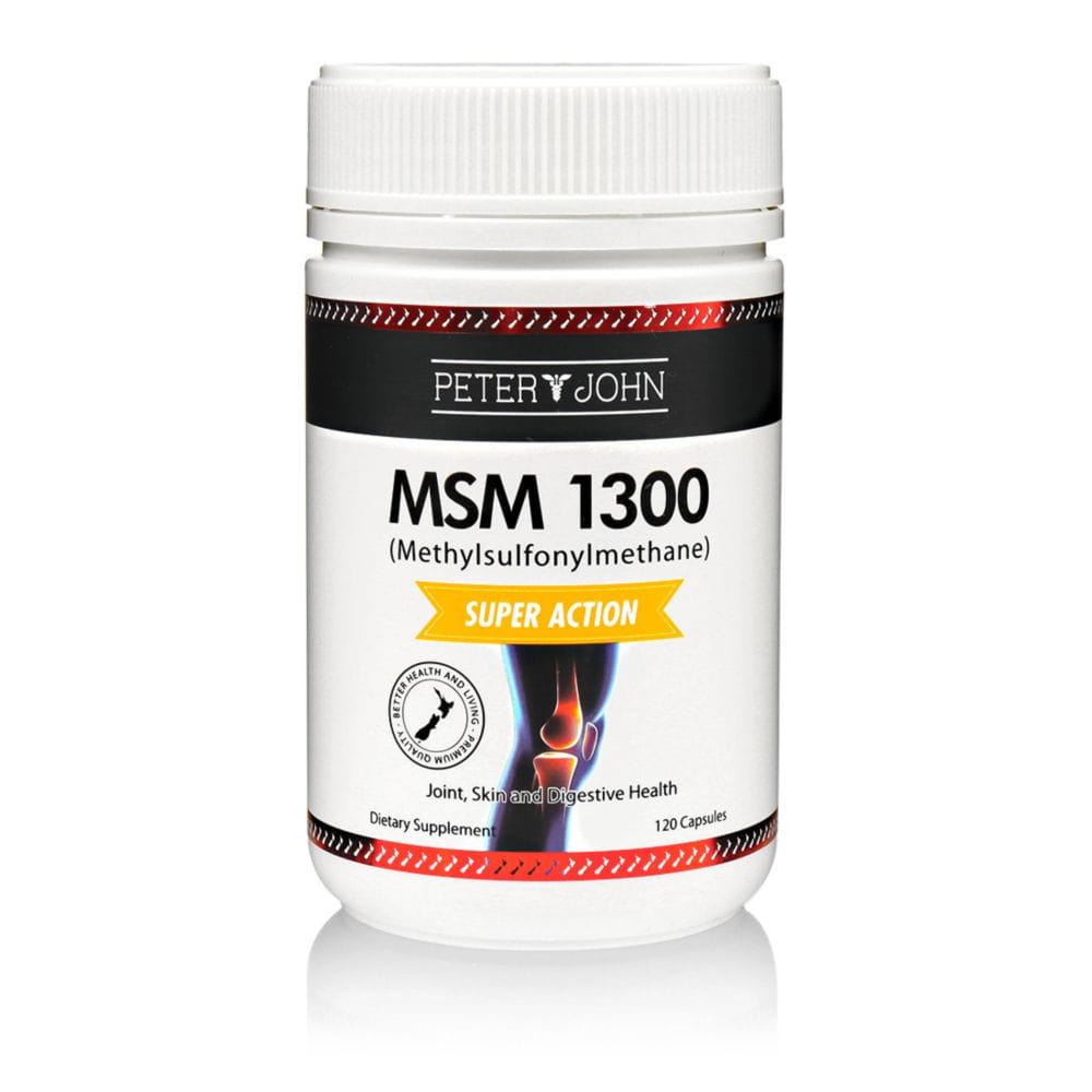 Peter &amp; John 피터앤존 뉴질랜드 MSM 1300 120캡슐  1개  120정