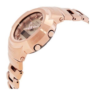 카시오 G Shock AWM 500 시리즈 아날로그 디지털 로즈 골드 다이얼 시계 쿼츠 6378310