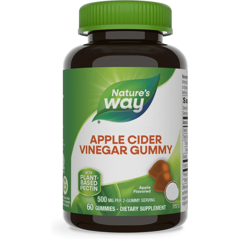 <b>네이쳐스웨이</b> 애플 사이다 비니거 꾸미 500mg 구미젤리  60개  1개  60정