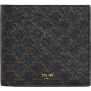 셀린느 트리옹프 캔버스 반지갑 블랙 10B652BQB 38NO 트리옴프 카프스킨 144801524