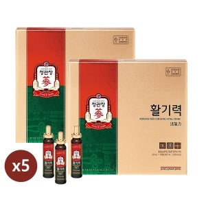정관장 [보리보리]활기력 20ml x 16병 5박스 (80일분)