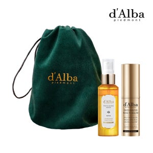 달바 *화이트 트러플 로얄 인텐시브 세럼 60ml 1병+멀티밤 1개+그린 벨벳 파우치 1개