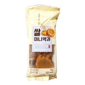 미니약과 쌀로만든 동화 70g