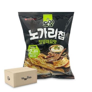 프링글스 롯데 오잉 노가리칩 청양마요맛 60g 1박스-16개