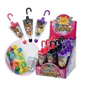 포켓몬젤리빈 포켓몬우산젤리빈 12개입 1박스