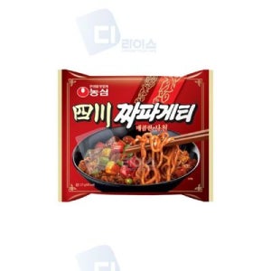 짜장라면 농심 사천짜파게티 137g 20봉 사천짜장 봉지