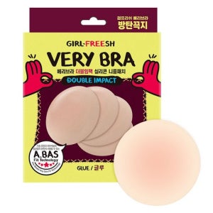 [방탄꼭지] 방탄꼭지 걸프리쉬 베리브라 더블임팩 글루 4매 NIPPLE PATCH-1