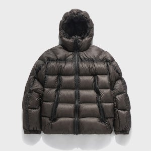 [언어펙티드] LS HOODED DOWN JUMPER / BLACK