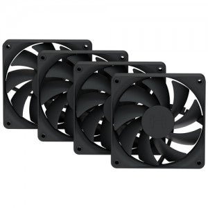 HYTE FLOW FA12 (4팩, 피치 블랙)
