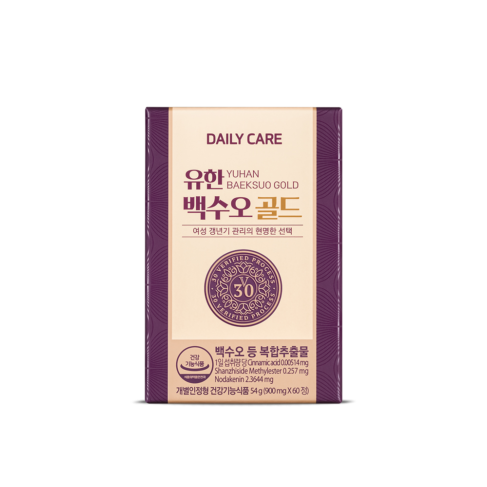 유한양행 유한 백수오 골드 900mg x 60정, 1개