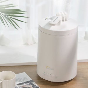 리빈치 가열식 가습기 LSH-400 3L 대용량 통가열 밥통형 스텐 살균 아기 신생아