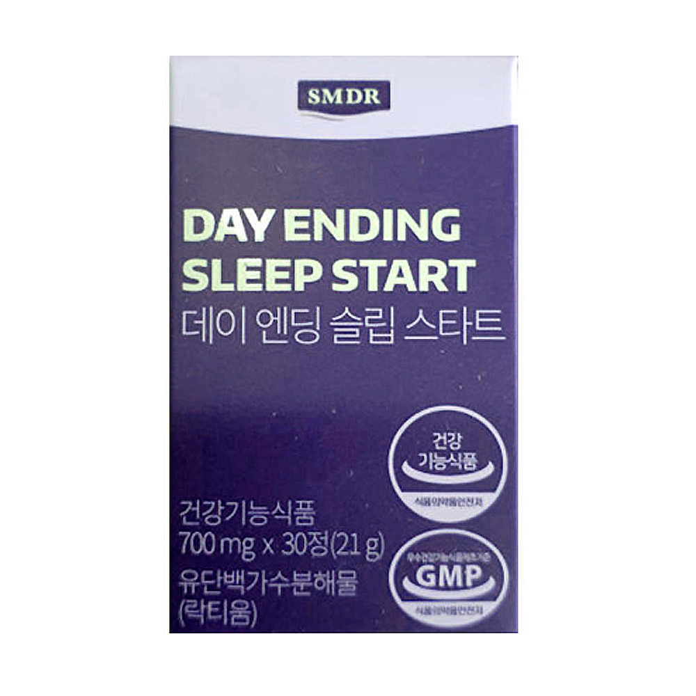 SMDR 데이 엔딩 슬립 스타트 700mg x 30정, 2개