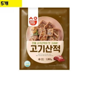 식자재 삼양 고기산적 1Kg x5개