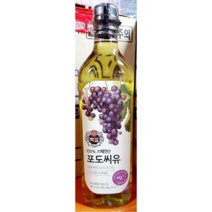 고추씨기름 포도씨유 백설 900ml X12 기름