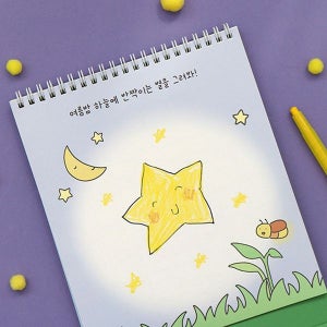 [덕플러스] 2026년 내가 그리는 그림 탁상 달력 어린이 데스크 캘린더 드로잉_82725
