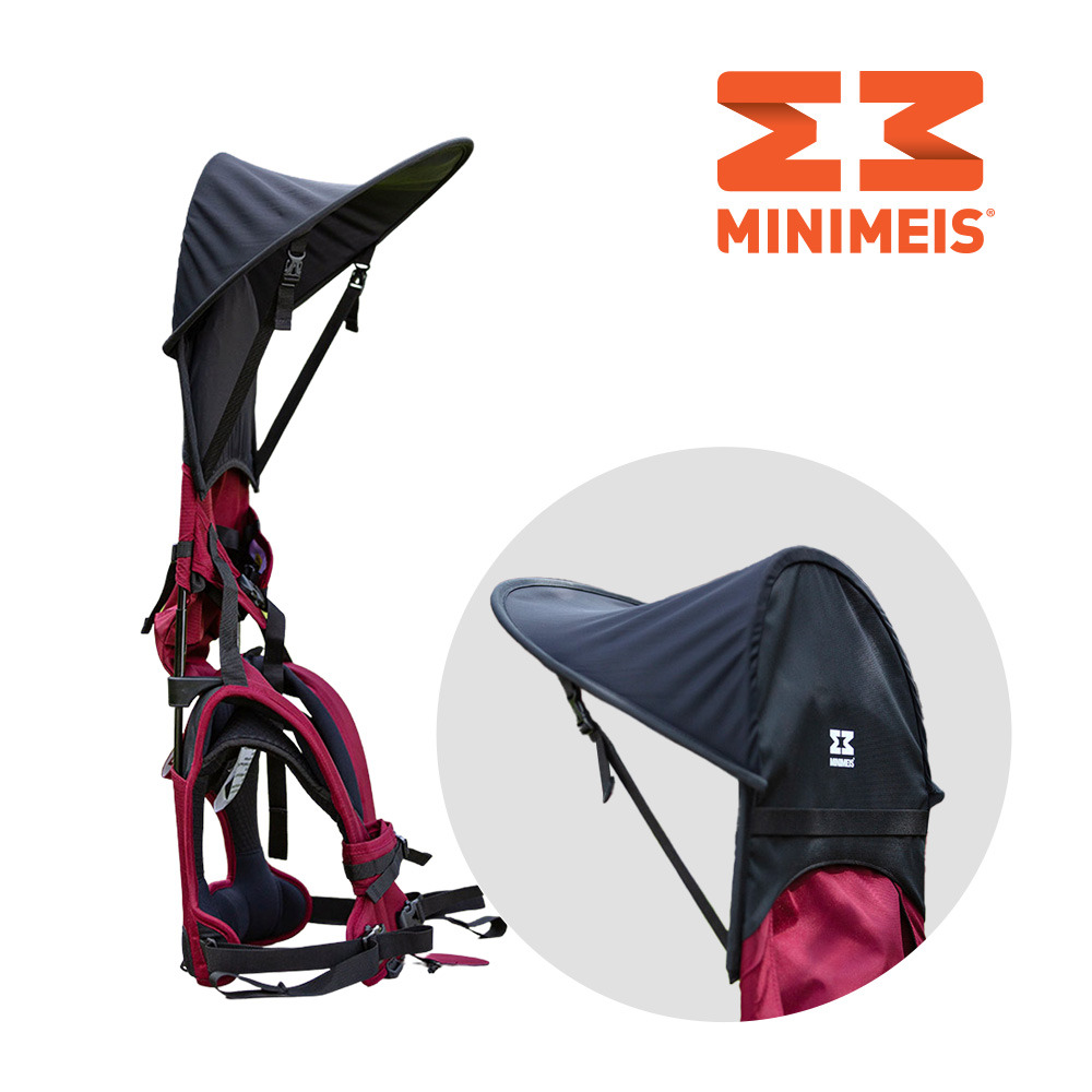 [미니메이즈] G4 유아동 목마 캐리어 SUNSHADE BLACK 양산