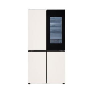 LG 디오스 오브제컬렉션 STEM 베이직 냉장고 H875GBB442 렌탈 노크온 매직스페이스 860L 6년 약정