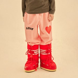 JELLYMALLOW 25겨울 1차 [젤리멜로]러브하트 피그 알라딘 팬츠_핑크