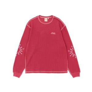 [헬로 선라이즈] Sunlight Waffle L/S_Magenta Pink HSU53CLS002