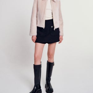 [마쥬] 양털 집업 무스탕 자켓 MJ24W5FRJF491