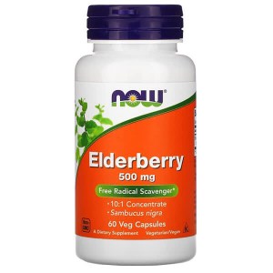나우푸드 <b>엘더베리 500mg</b> 60베지캡슐 삼부커스