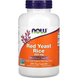 나우푸드 <b>레드이스트라이스</b> 홍국쌀 600mg 240 베지캡슐