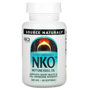 소스내추럴스 NKO <b>넵튠 크릴 오일 500mg</b> 60캡슐