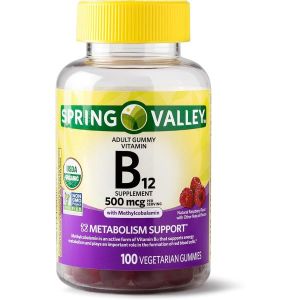 Spring Valley <b>비타민</b> B12 100구미 과일맛