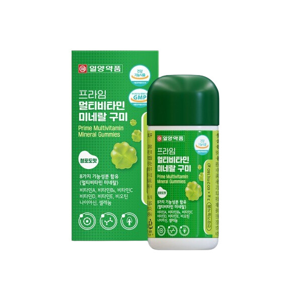 일양약품 일양약품 프라임 <b>멀티</b>비타민 <b>미네랄</b> 구미 3g x 60구미