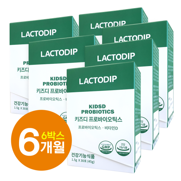 <b>락토딥</b> <b>락토딥</b> 프리미엄 유아 어린이 유산균 6개월분 +비타민D