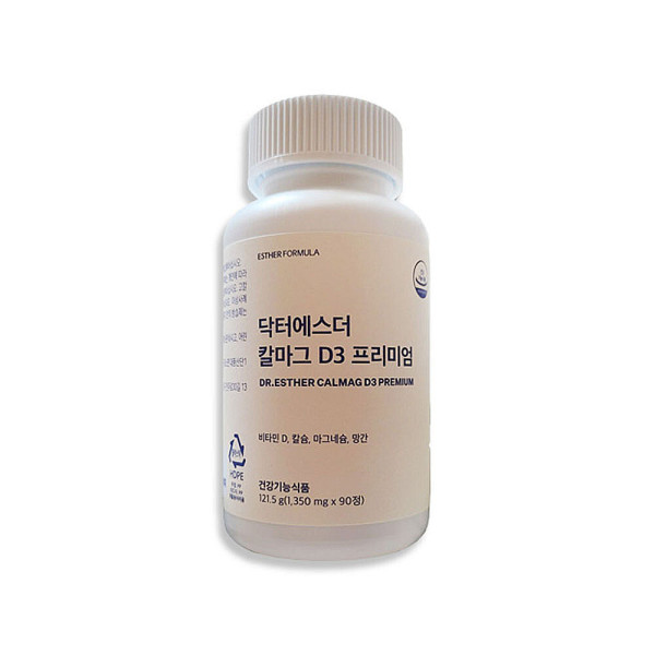 닥터에스더 에스더몰 닥터에스더 칼마그 D3 프리미엄 1박스 (1350mg x 90정)